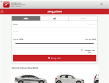 Tablet Screenshot of joinvillecarros.com.br